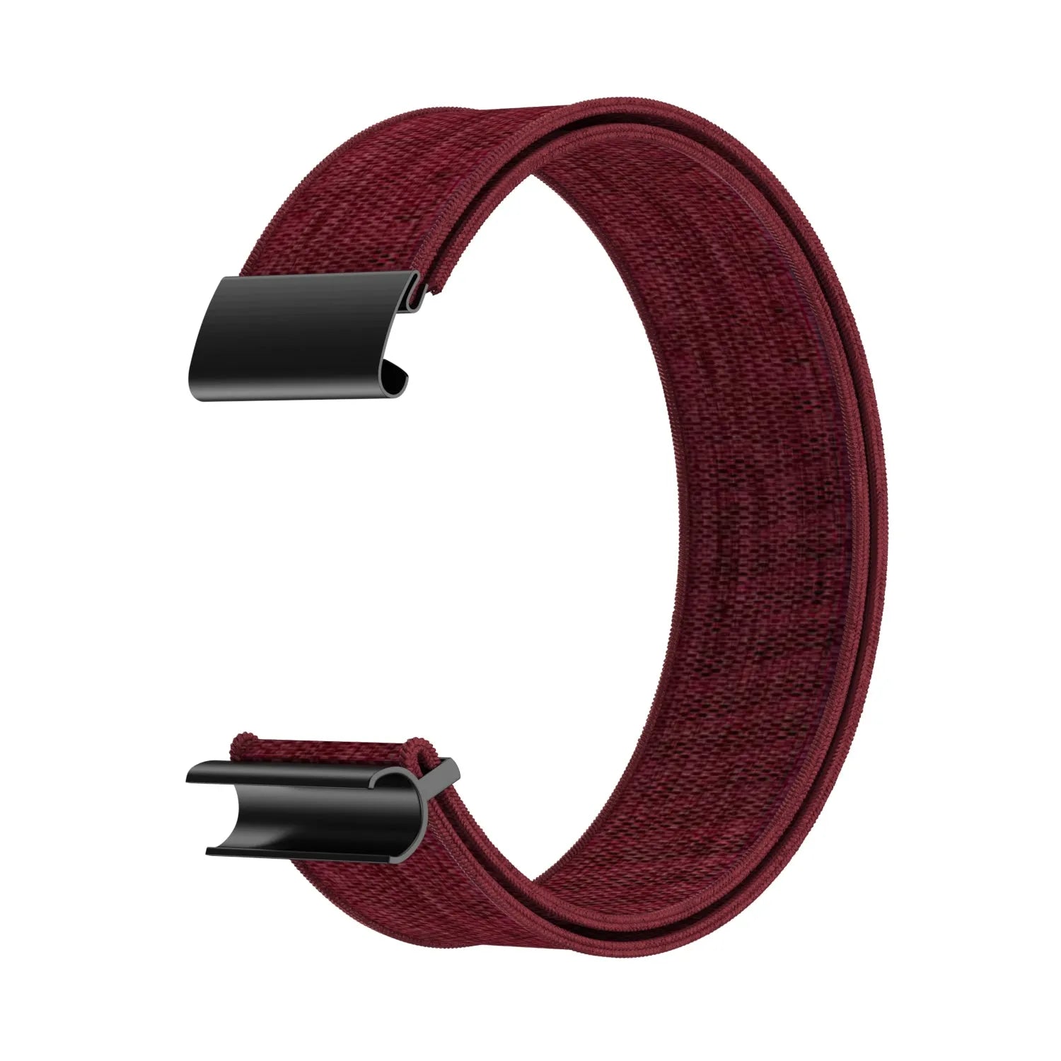 WHOOP MG Knitted Nylon Armband (Weinrot)