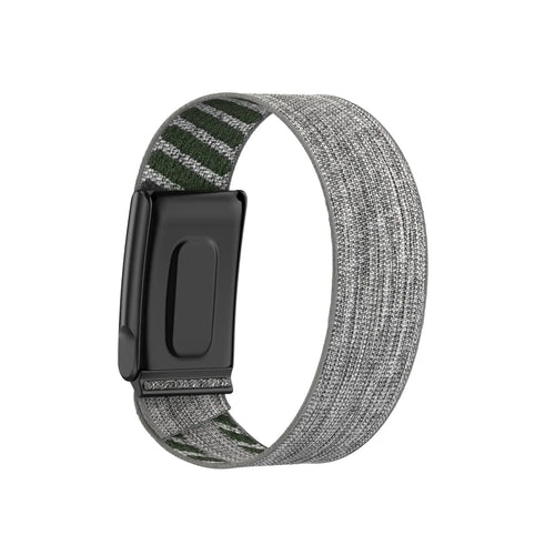 WHOOP 5.0 Knitted Nylon Armband (Grau)