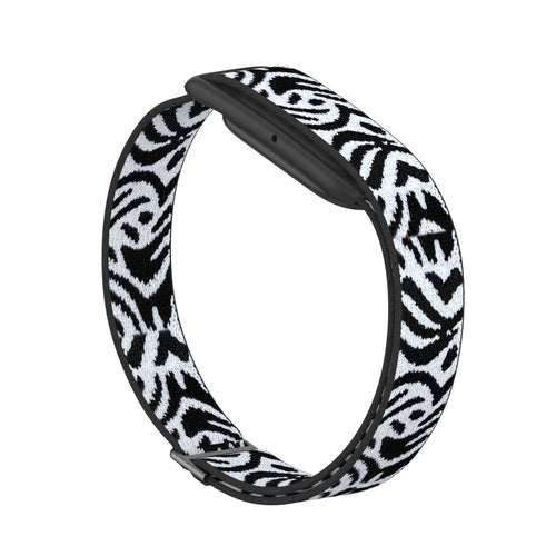 Fitbit Air Elastic Strap (White Leopard)