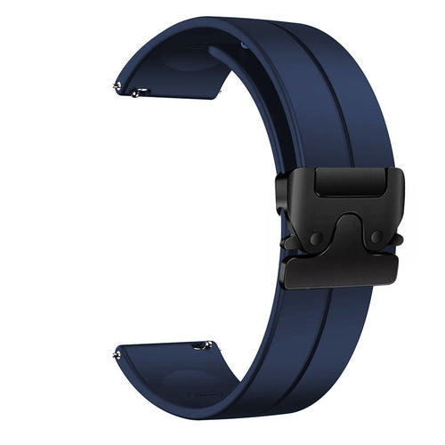 Huawei Watch 3 (Pro) Silikonarmband mit P-Schnalle (Dunkelblau)