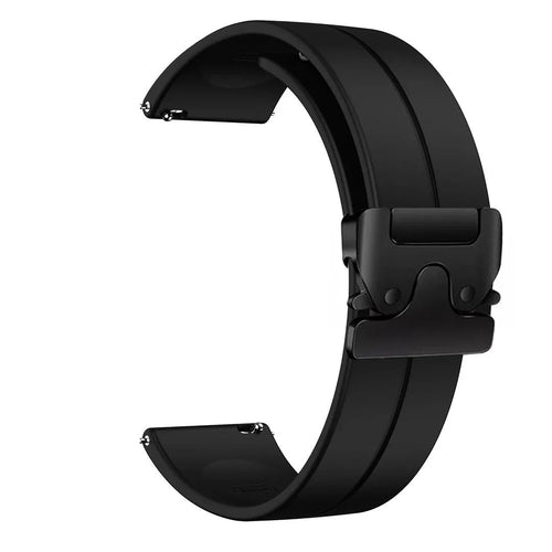 Amazfit Cheetah (Pro) Silikonarmband mit P-Schnalle (Schwarz)