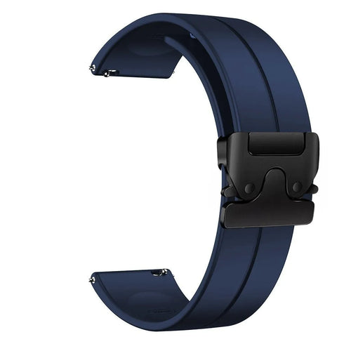 Oppo Watch X2 Silikonarmband mit P-Schnalle (Dunkelblau)