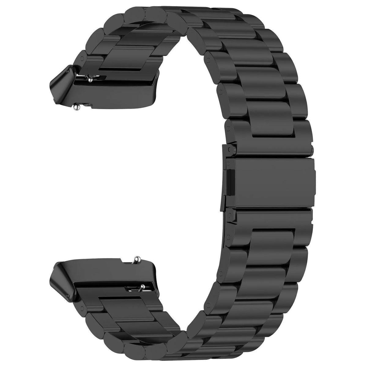 Steel Strap, black, without a watch, 3/4 front view