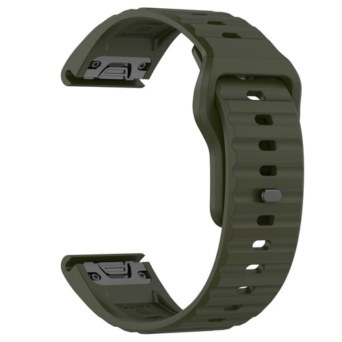 Garmin Instinct Outdoor Silicone Strap (Army Green)