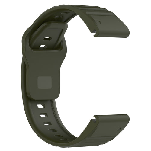 Garmin Approach S70 - 47mm Outdoor Silikonarmband (Armee Grün)