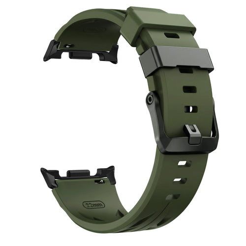 Samsung Galaxy Watch 8 Classic Race Silicone Strap (Army Green)