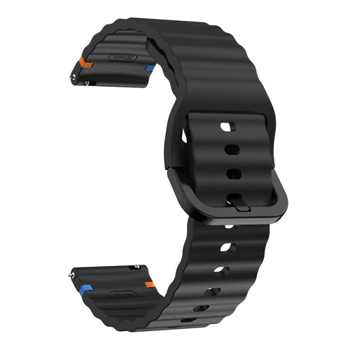 Suunto Run Wave Silikonarmband (schwarz)