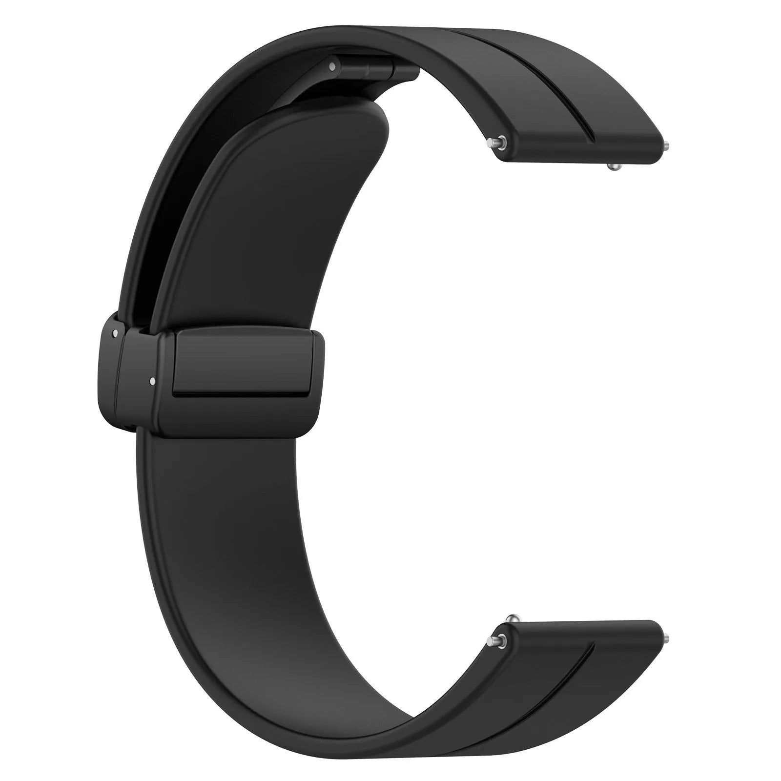 Suunto Race (s) D-Schnalle-Silikonarmband (schwarz)