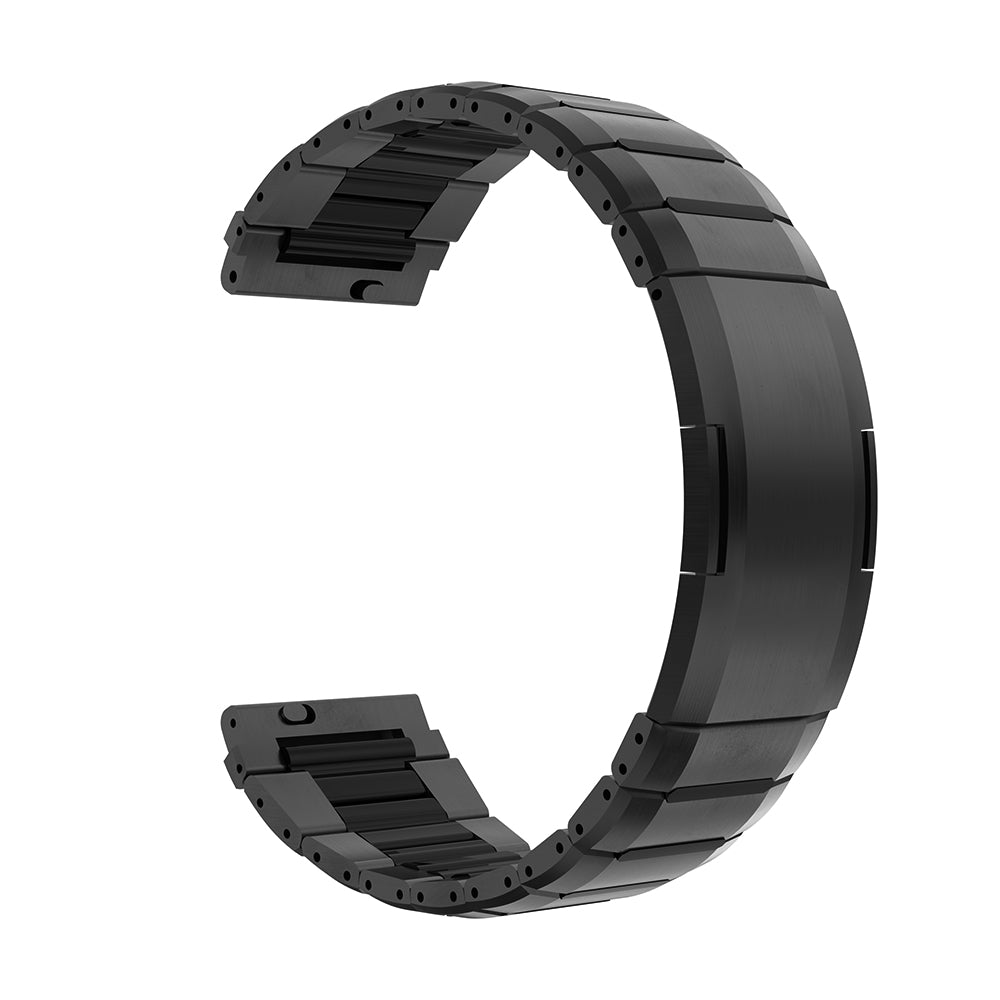 Gard Pro Health Smartwatch 2+ 'One Push' Stahl-Hybridarmband (Schwarz)