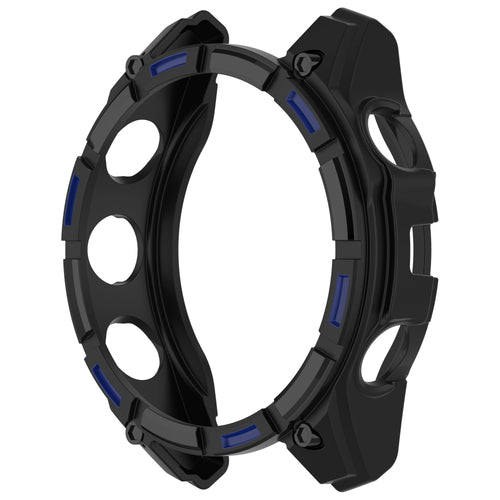 Garmin Quatix 8 - 51mm Robuste TPU-Hülle (Schwarz/Blau)