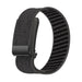 WHOOP 5.0 Knitted Nylon Armband (Schwarz/Grau)