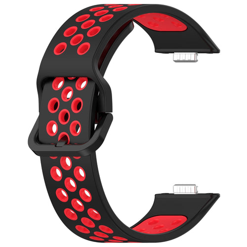 Huawei Watch Fit 5 Pro Sport Strap (Black/Red)