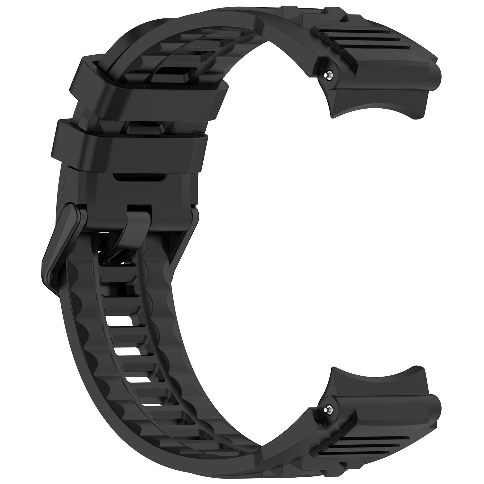 Amazfit T-Rex 3 Pro - 48mm Silikonarmband (Schwarz)