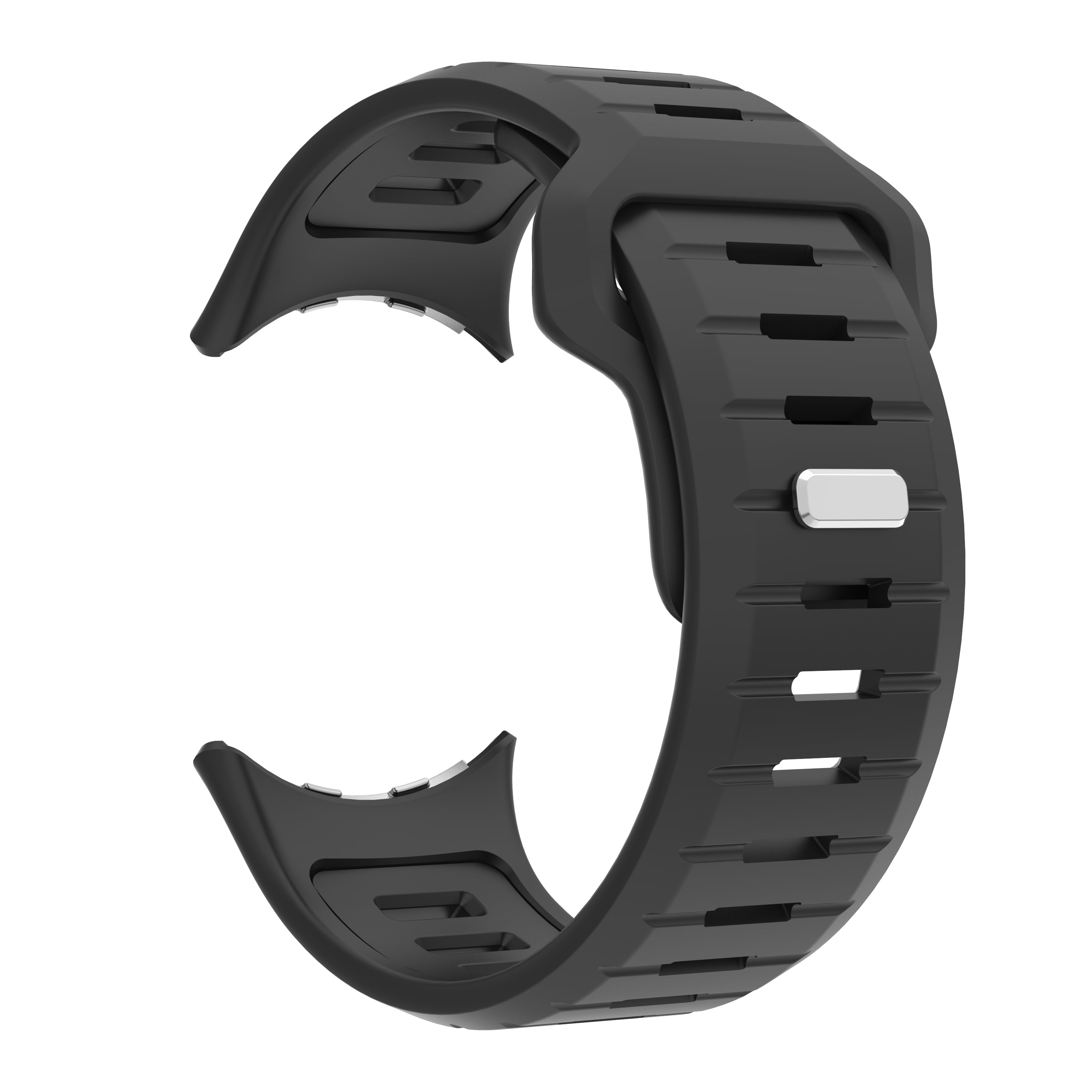 Google Pixel Watch 4 - 45mm Duo Sportarmband (Schwarz)