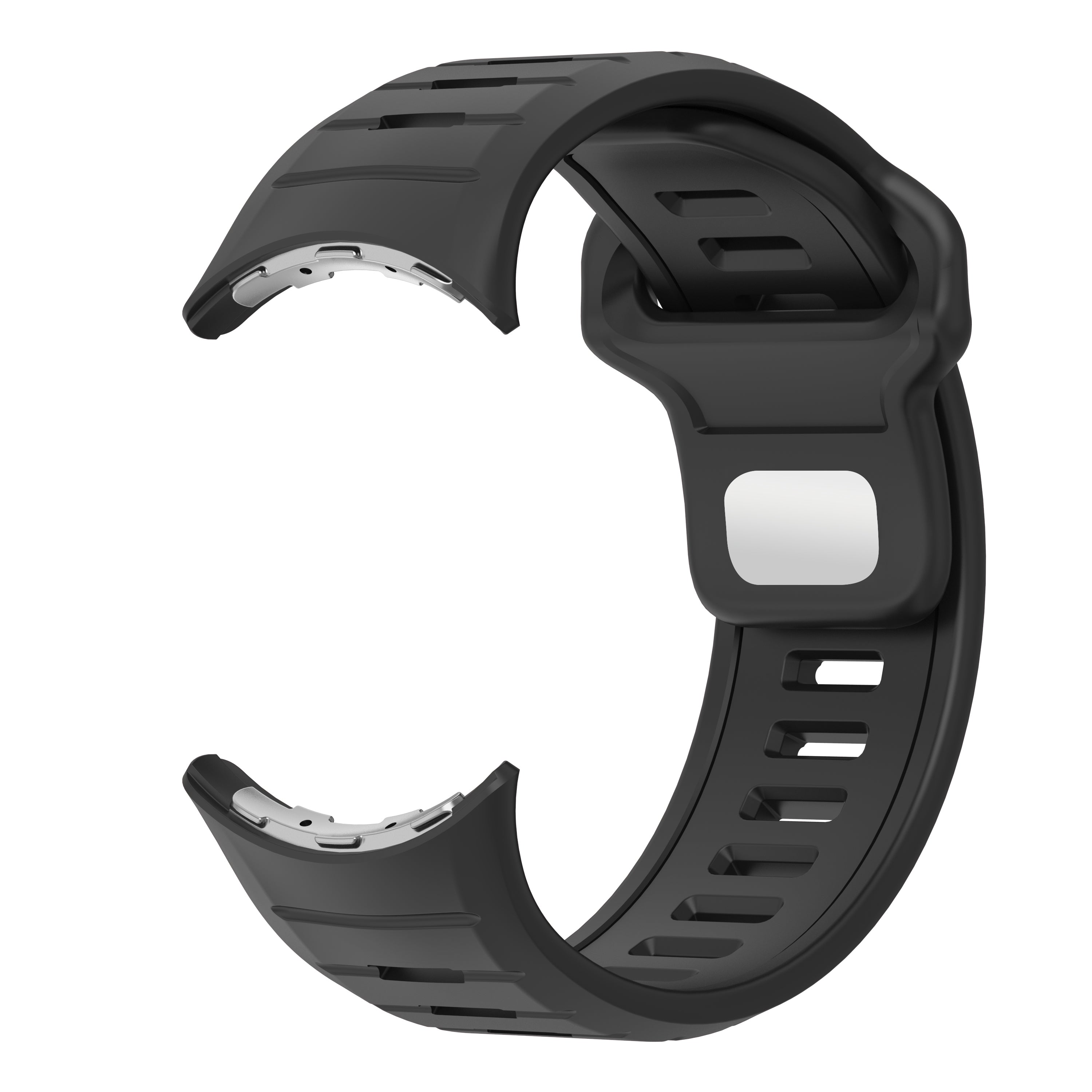 Google Pixel Watch 4 - 45mm Duo Sportarmband (Schwarz)