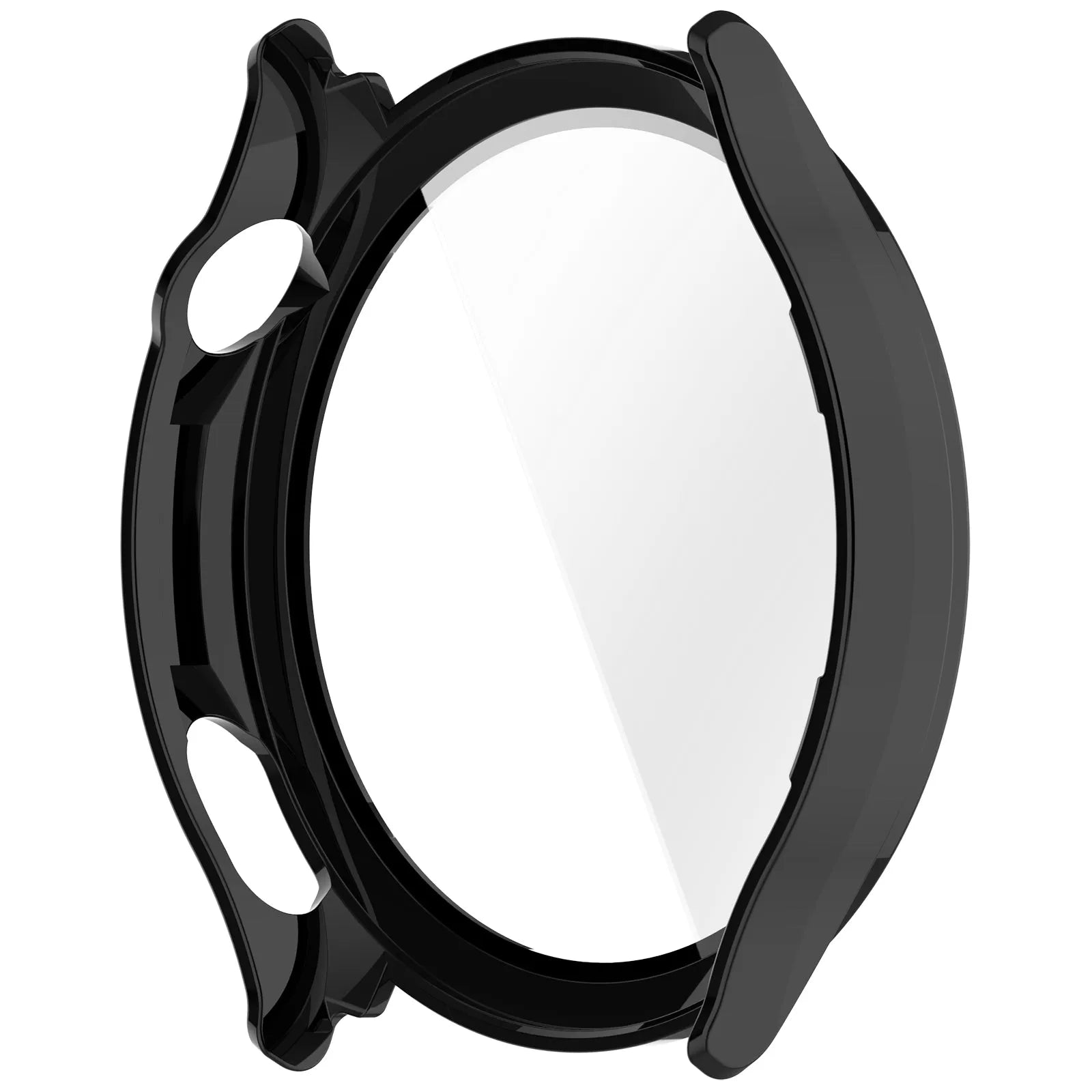Oppo Watch S Hardcase mit Glas (Schwarz)