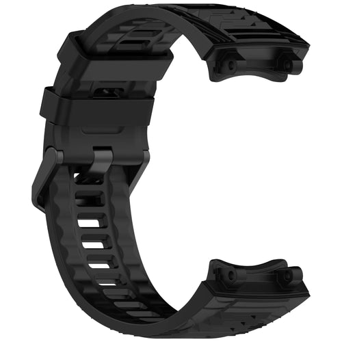 Amazfit T-Rex 3 Silikonarmband (Schwarz)