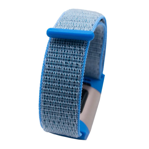 Nylon Strap, blue, without a watch, 3/4 front view