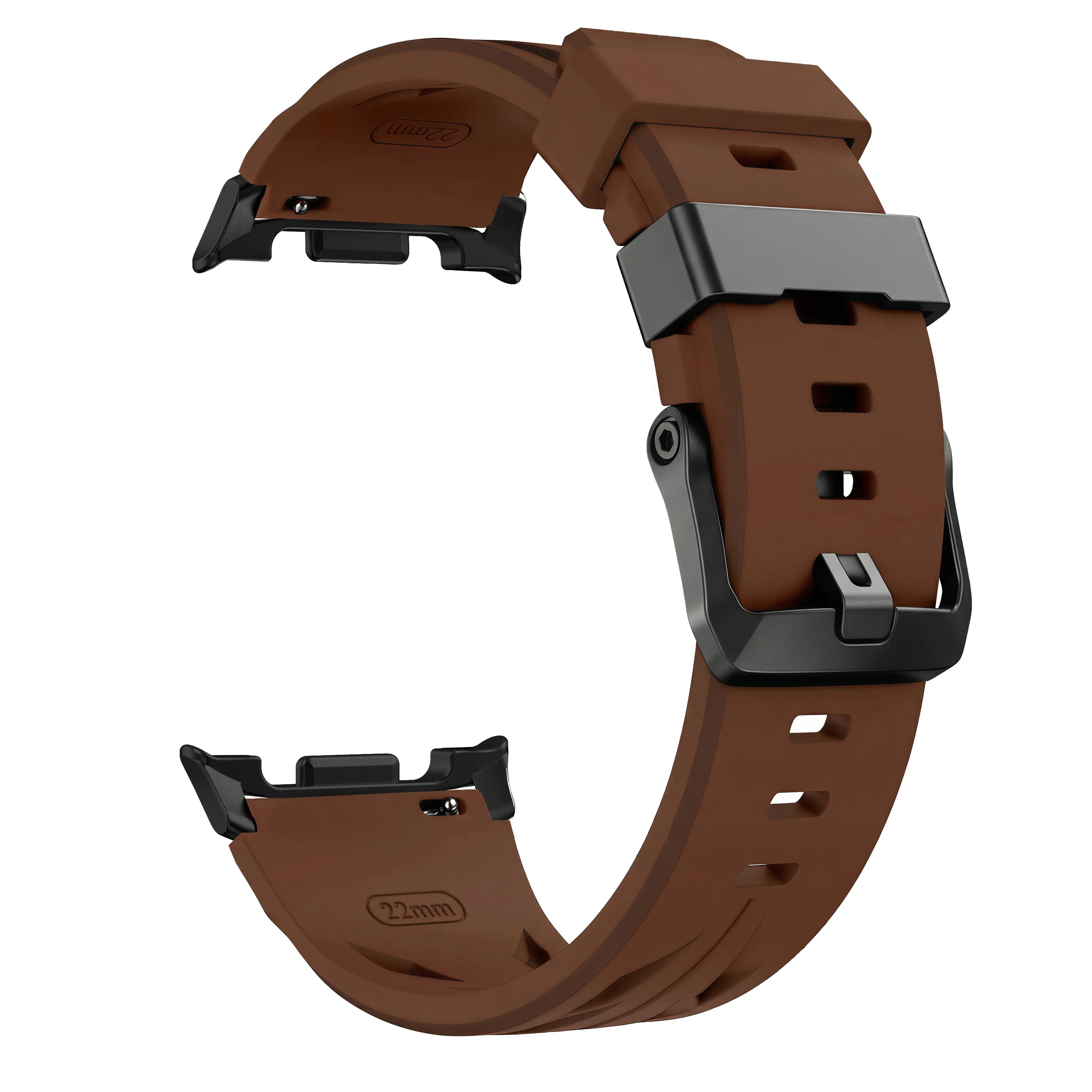 Samsung Galaxy Watch 9 - 44mm Race Silicone Strap (Brown)