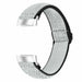 Fitbit Charge 4 elastisches Armband (Schwarz/Weiß)