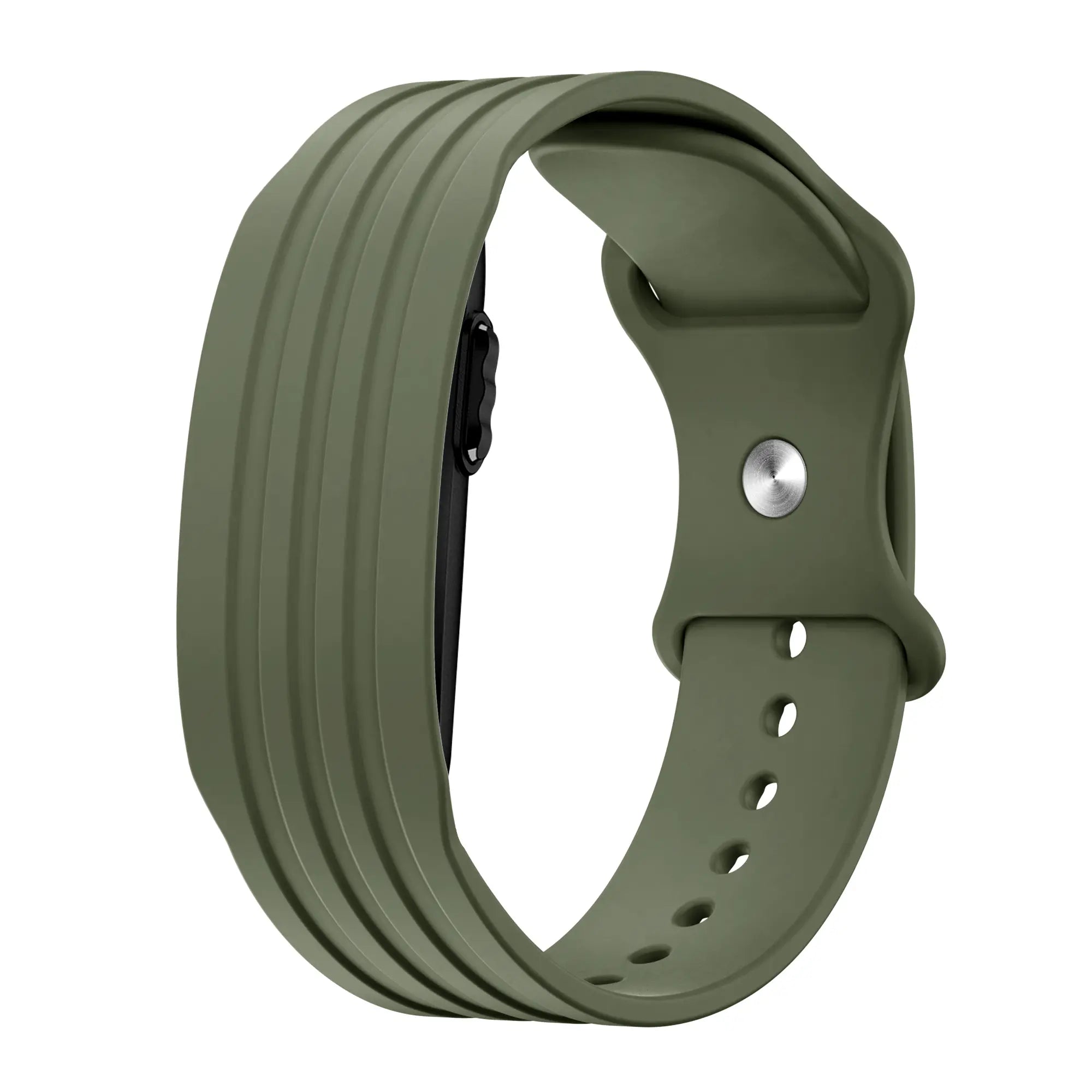 Bandz Garmin Cirqa Silicone Strap 'Classic' (Army Green)