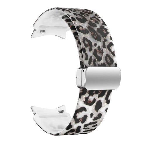 Luminous Leopard Samsung Galaxy Watch 5 44mm magnetisches armband