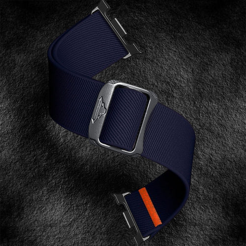 Samsung Galaxy Watch 8 - 40mm Elastisches Armband (Dunkel Blau)