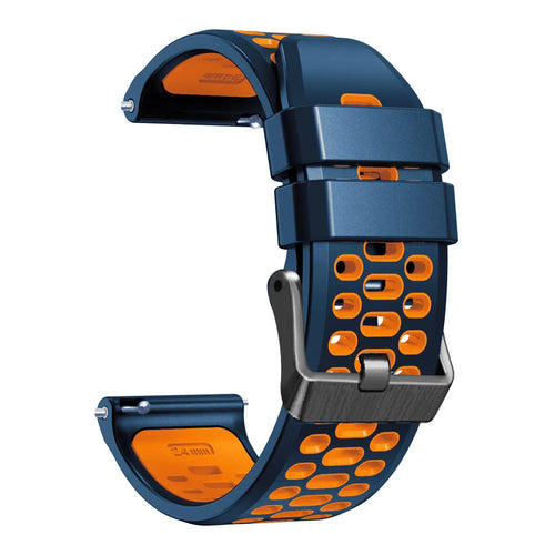 Coros Apex 4 - 46mm Sport Schnallenarmband (Blau/Orange)