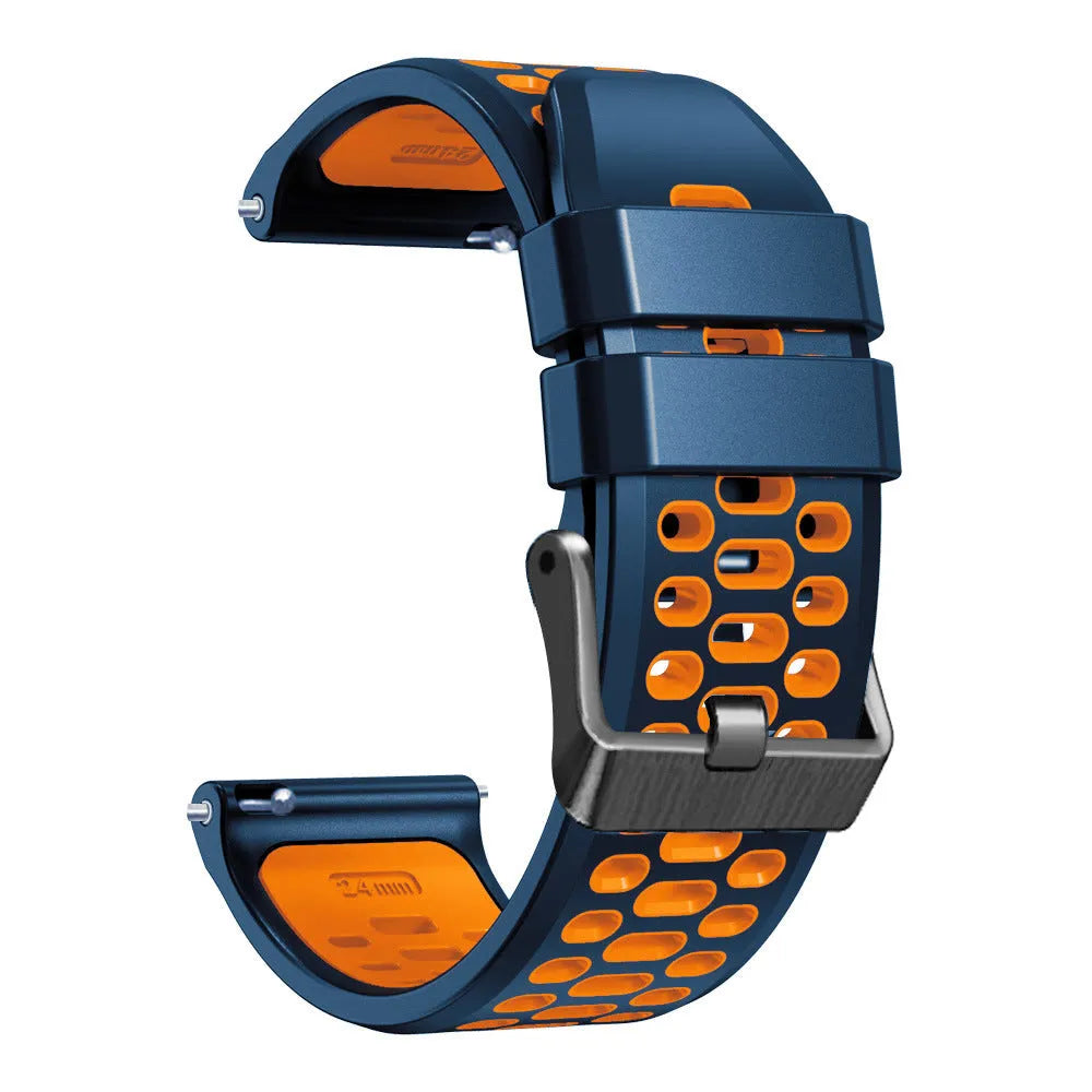 Coros Nomad Schnalle Sportarmband (Blau/Orange)
