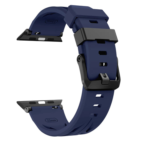 Apple Watch Race Silicone Strap (Dark Blue)