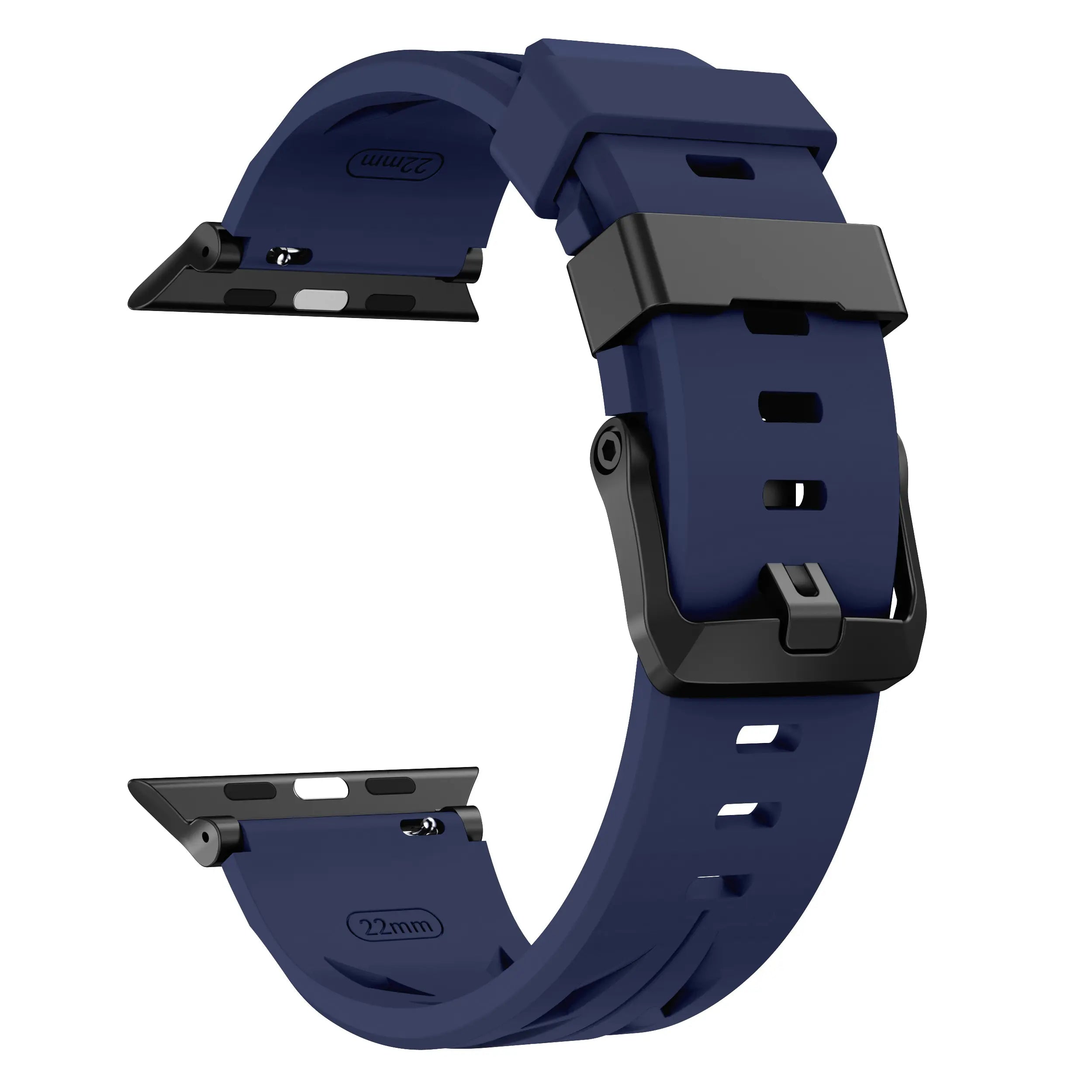 Apple Watch Race Silikonarmband (Dunkelblau)