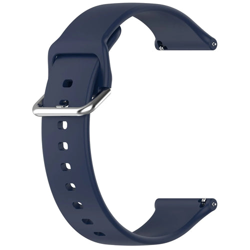 Coros Apex 4 - 46mm Silicone Buckle Strap (Dark Blue)