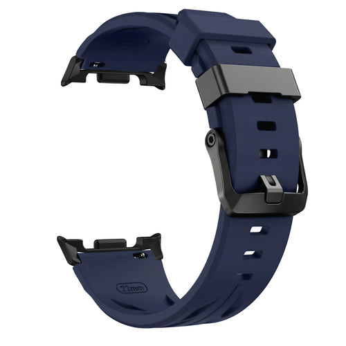 Samsung Galaxy Watch 8 Classic Race Silikonarmband (Dunkelblau)