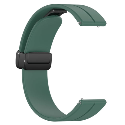 Withings Steel HR Sport D-Schnalle Silikonarmband (Dunkel Grün)