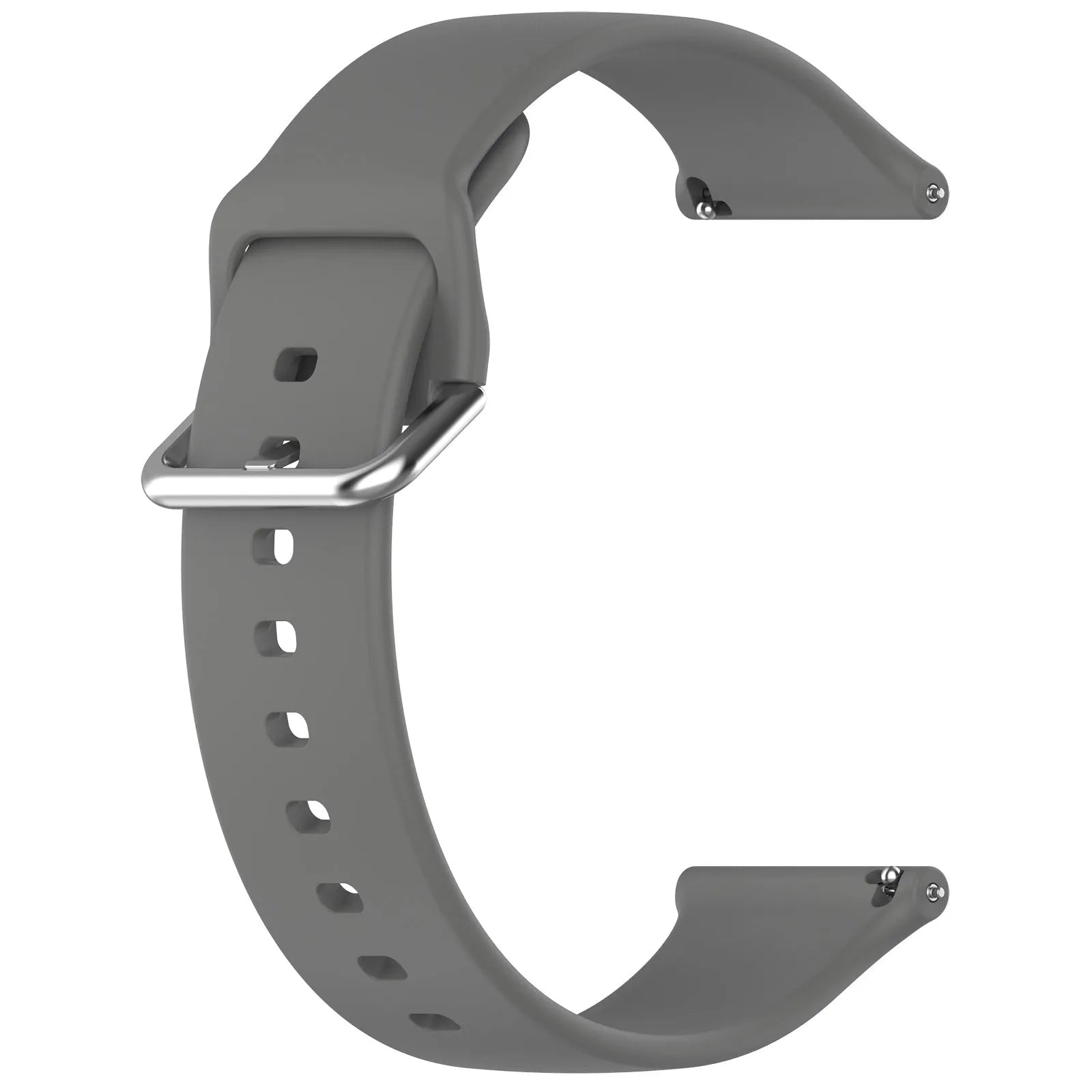 Coros Apex 4 - 46mm Silikon Schnallenarmband (Dunkelgrau)