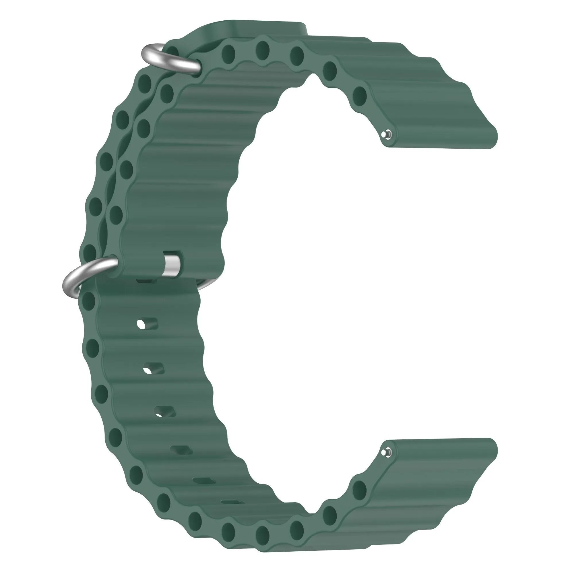 Suunto 9 Peak Pro Ocean Armband (Dunkelgrün)