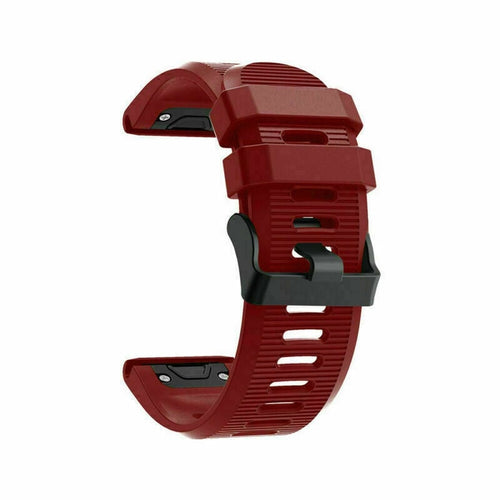 Garmin Tactix 7 Silikonarmband (Rot)