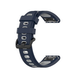 Garmin Instinct 3 - 50mm Schnalle Sport Amrband (Blau/Grau)