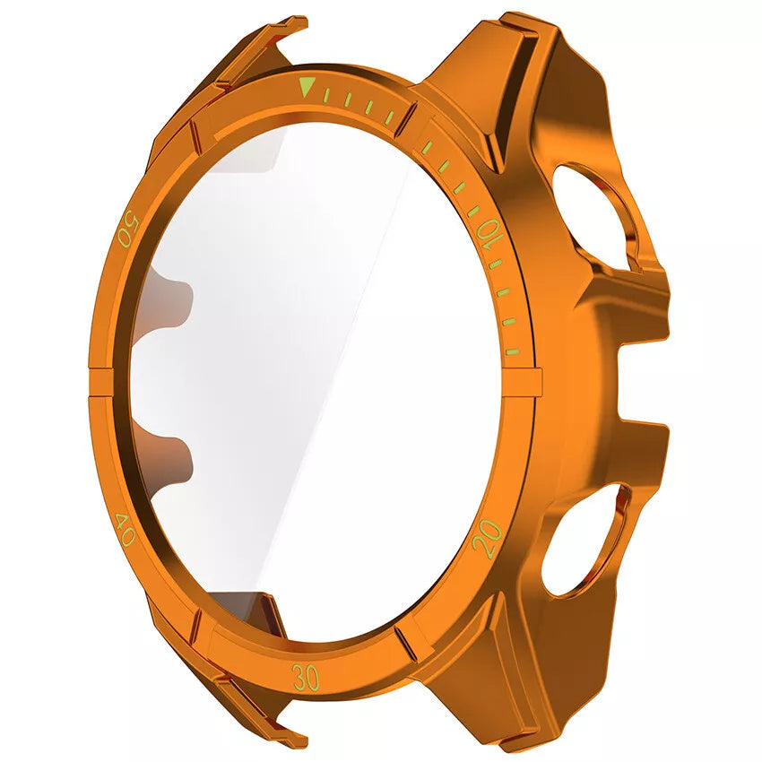 Garmin Fenix 8 - 51mm AMOLED Hartschale mit Glass (Orange/Grün)
