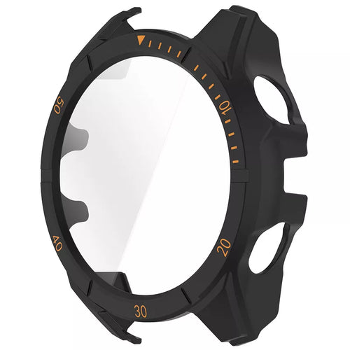 Garmin Fenix 8 - 51mm AMOLED Hartschale mit Glass (Schwarz/Orange)