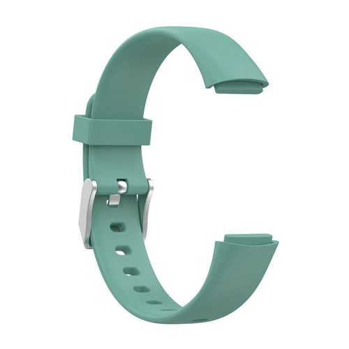 Silicone Strap, viridian, without a watch, 3/4 front view