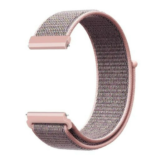 Nylon Strap, pink, without a watch, 3/4 front view