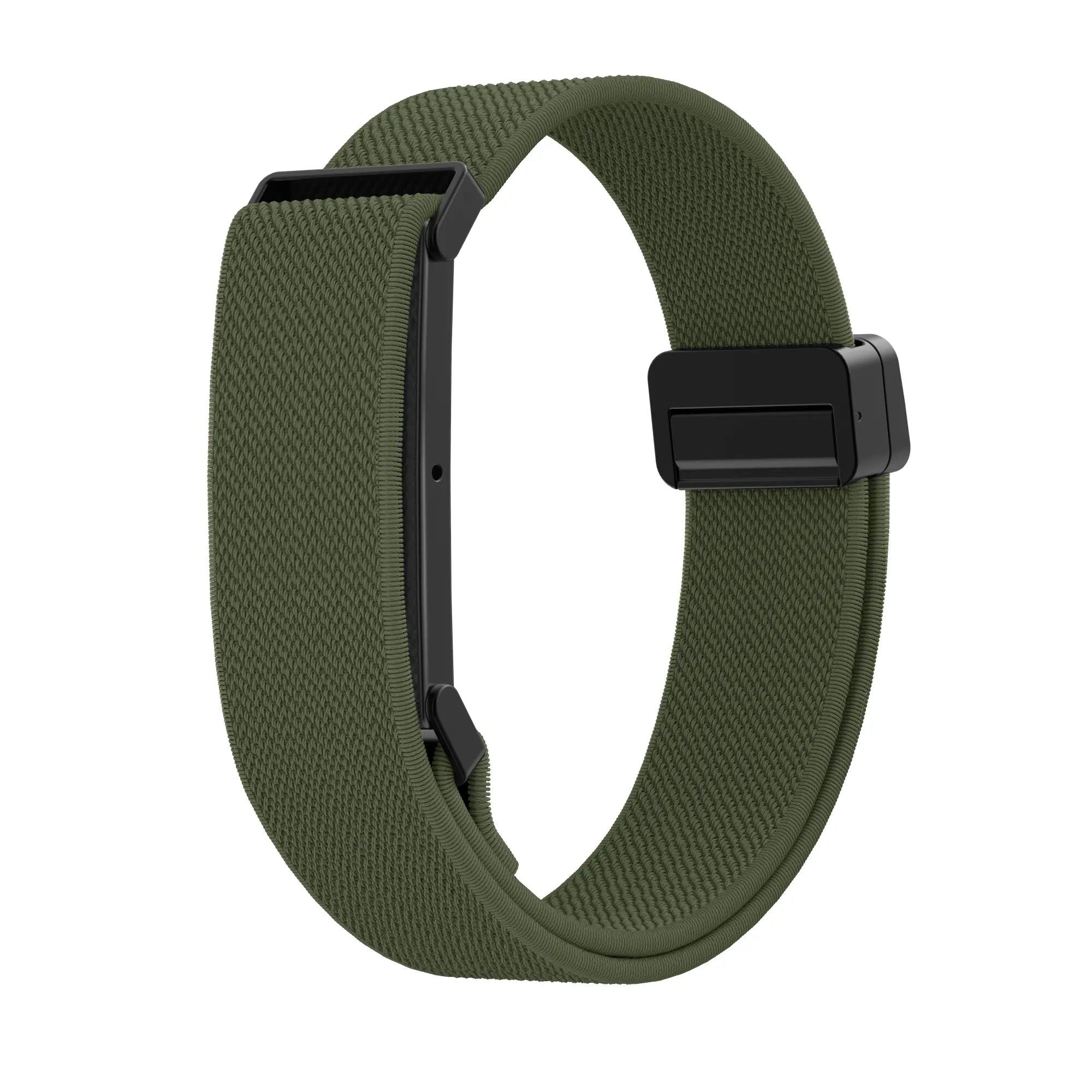 Bandz Fitbit Air Nylonarmband mit D-Schnalle (Armeegrün)