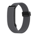 Bandz Fitbit Air Biceps Nylonarmband mit D-Schnalle (Dunkelgrau)