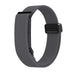 Bandz Fitbit Air Nylonarmband mit D-Schnalle (Dunkelgrau)