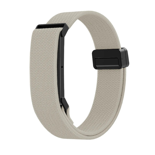 Nylon Strap with D-buckle, starlight, without a watch, 3/4 front view