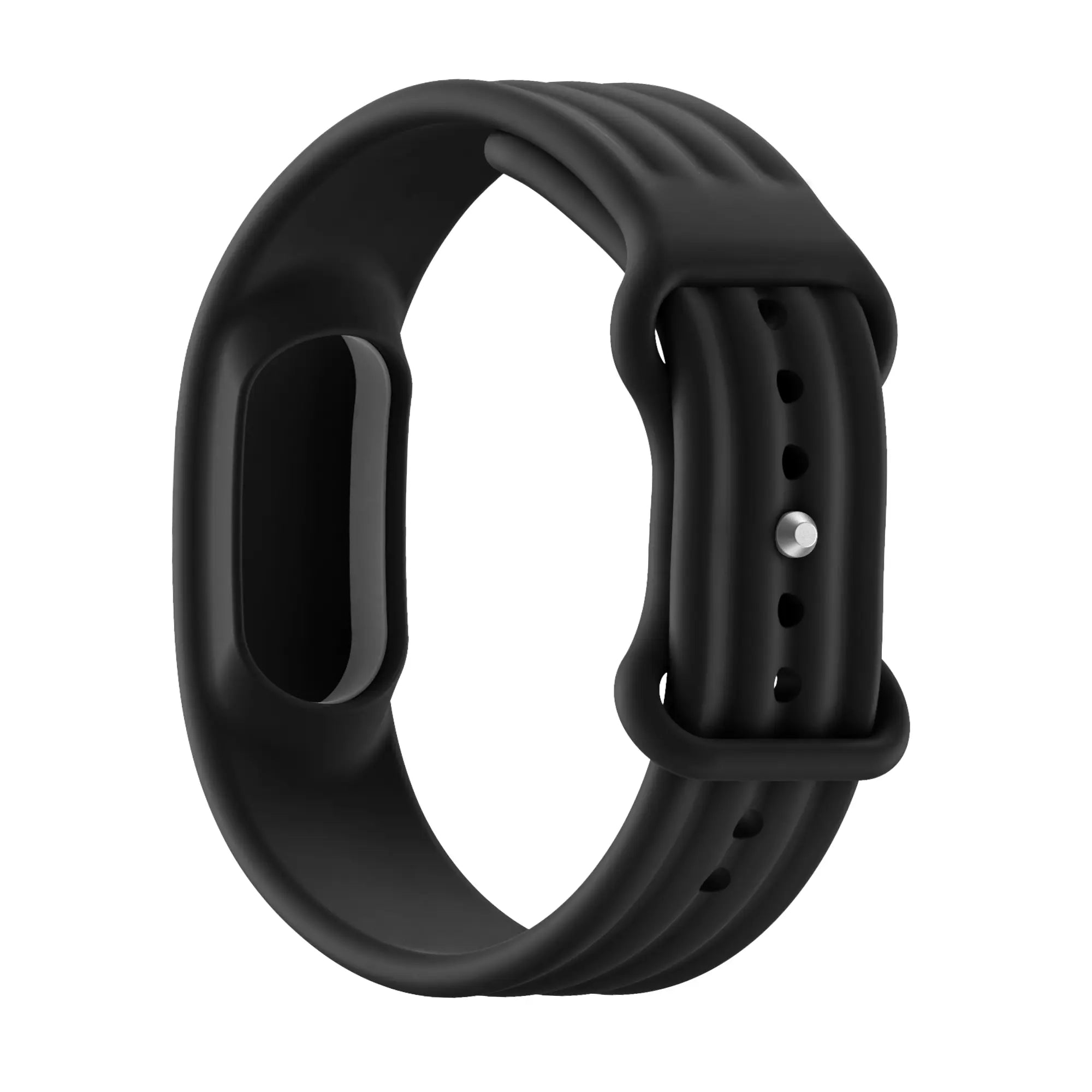 Bandz Fitbit Air Silikonarmband 'Classic' (Schwarz)
