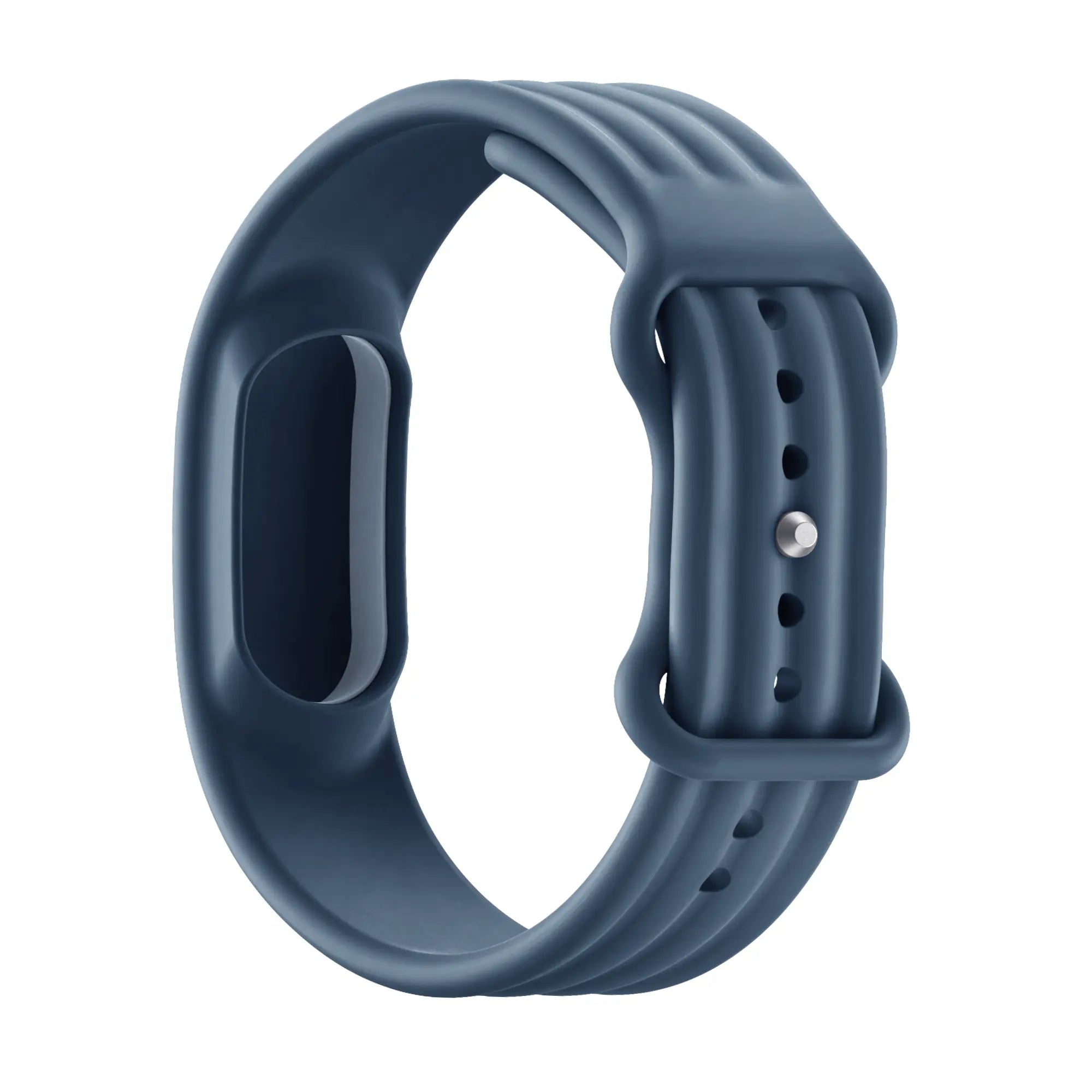 Bandz Fitbit Air Silikonarmband 'Classic' (Graublau)