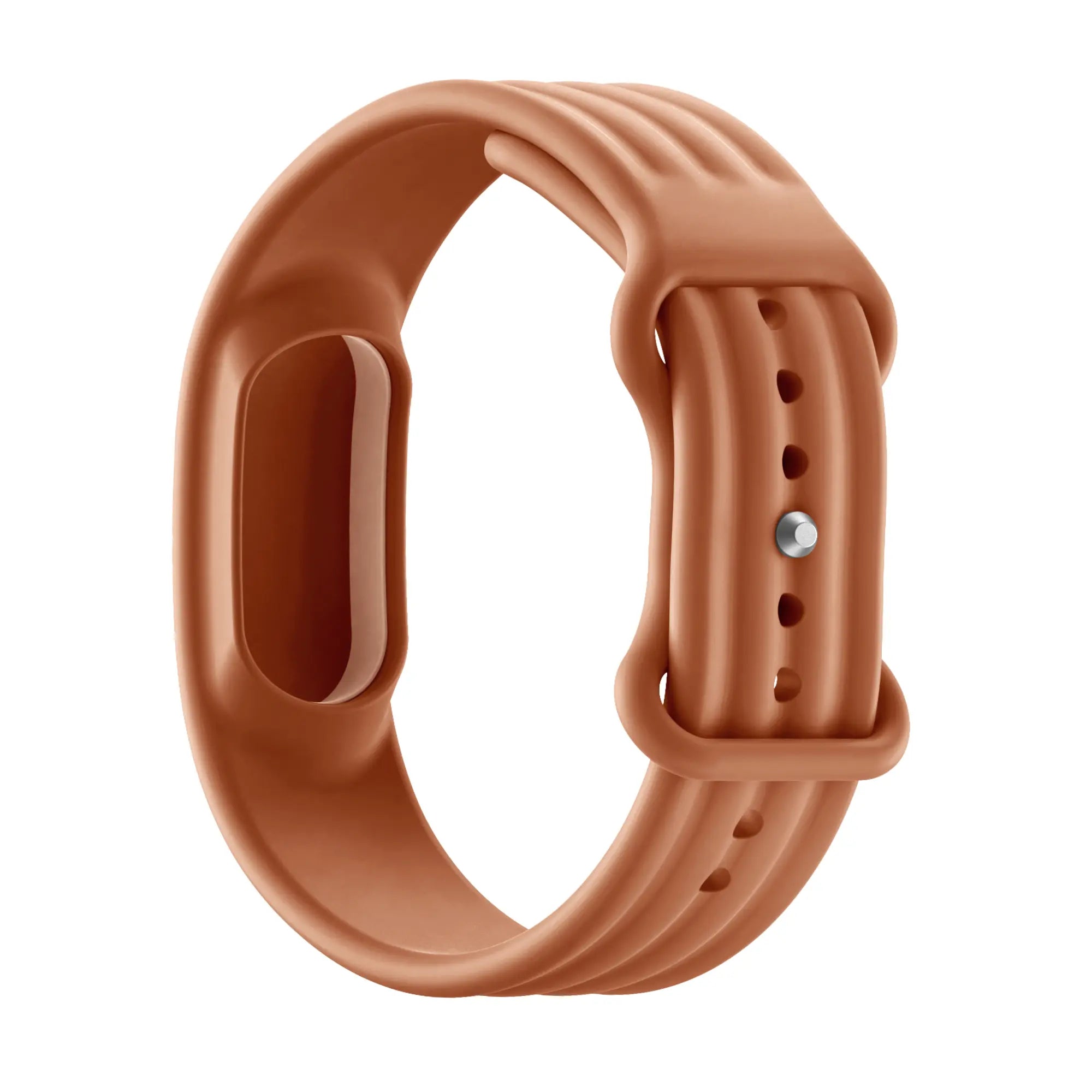 Bandz Fitbit Air Silikonarmband 'Classic' (Dunkelorange)