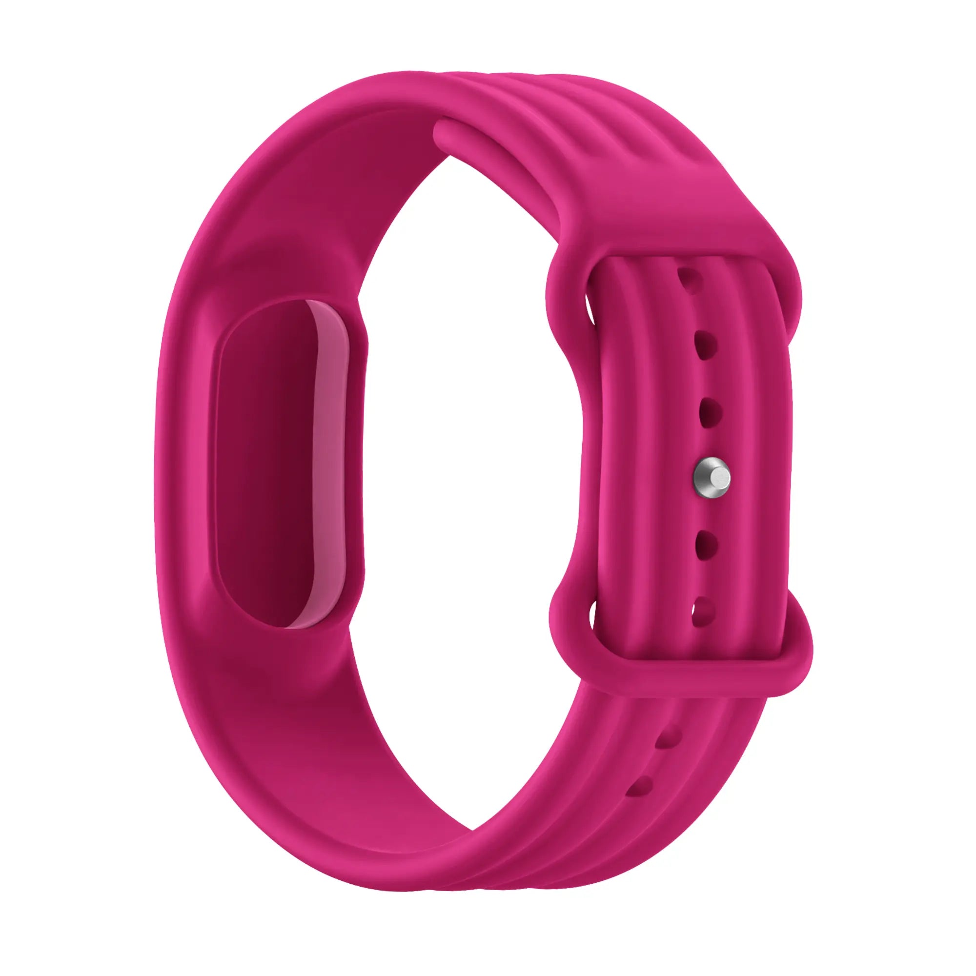 Bandz Fitbit Air Silikonarmband 'Classic' (Weinrot)